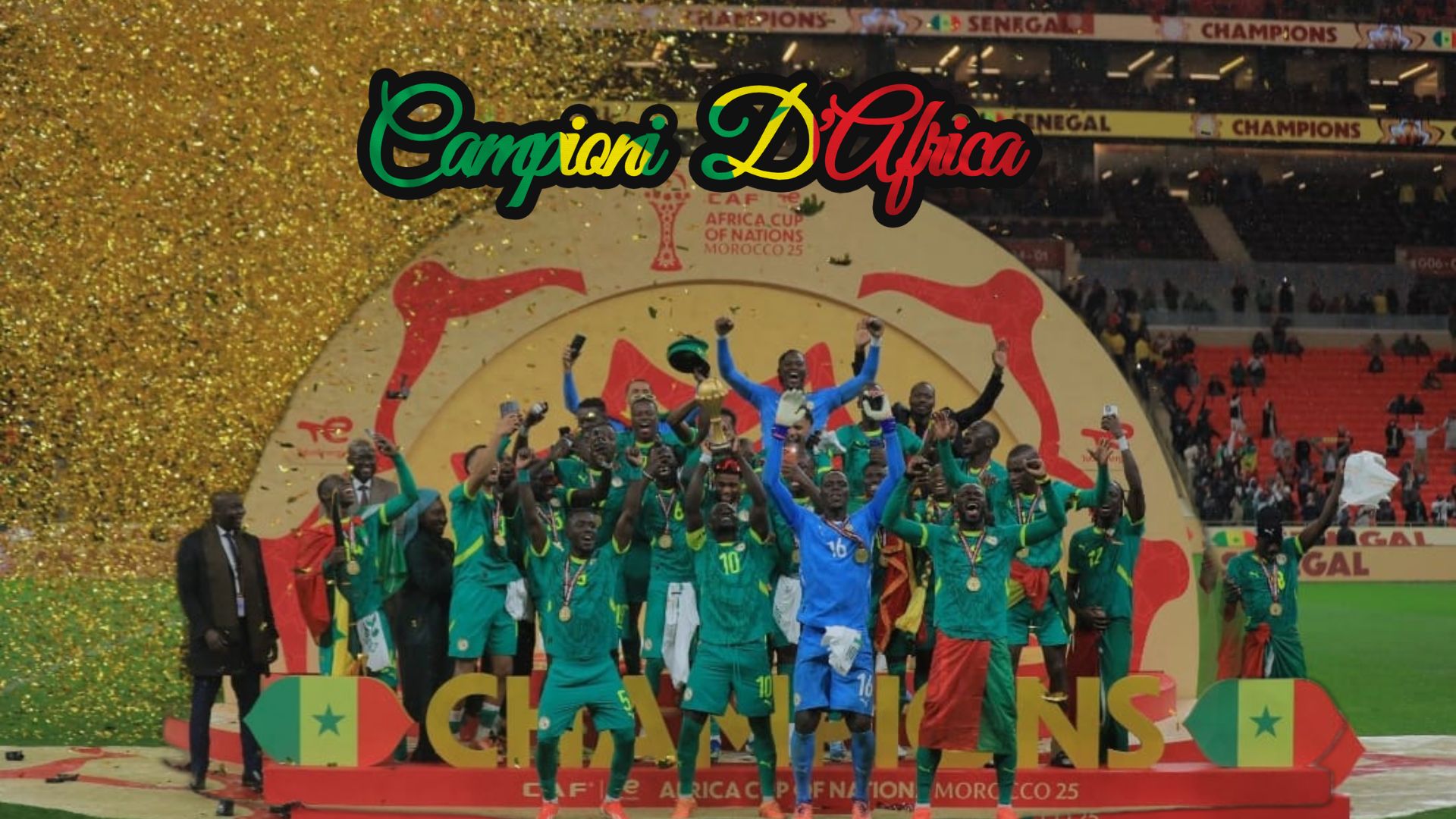 CAMPIONI D’AFRICA