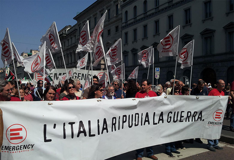L’Italia ripudia la guerra